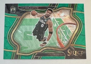 2022-23 Panini Select Jayson Tatum /50 Green Wave Prizm Courtside #255 Boston ☘️ - Foto 1 di 5