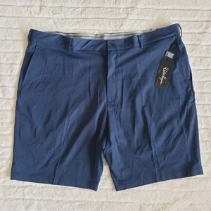 Walter Hagen Men's Big/Tall Perfect 11 Golf Shorts Navy Size 48W/10" Inseam NWTs - Picture 1 of 4