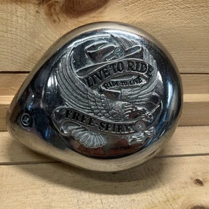 Cubierta de filtro de aire Harley Davidson Teardrop “Live To Ride-Ride to Live-Free Spirit” - Imagen 1 de 13