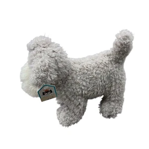Jellycat Puppy Dog Schnauzer Caffuffle! Terrier Dog Jellycat London NEW w/Tags! - Picture 1 of 10