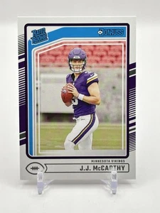 2024 Donruss Football #303 J.J McCarthy Rated Rookie - Picture 1 of 2