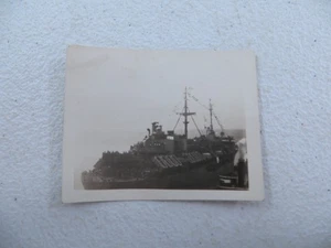 General original de Estados Unidos de la Segunda Guerra Mundial W.M. Foto negra con tropas 2,25" x 2" - Imagen 1 de 2