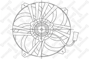 29-99278-SX Fan, radiator OE: 9635494380 - Picture 1 of 1