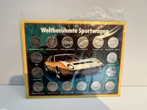 Shell Sammel Medaillen Weltberühmte Sportwagen komplett - Bild 1 von 3
