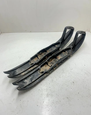 14 2014 Yamaha Venture MP PZ50MPEL OEM plástico esquís esquís corredores par conjunto desgaste Foto 1 de 4