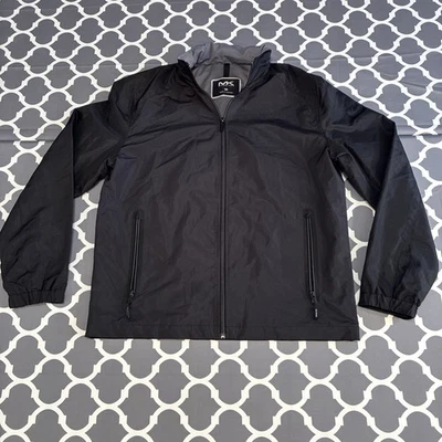 Michael Kors MK Men's Black Size M Windbreaker Rain Jacket - Image 1 of 4