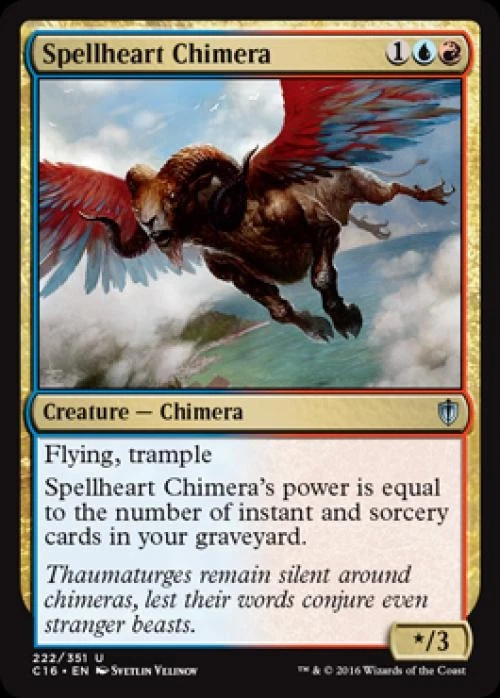 Spellheart Chimera - Near Mint MTG Commander 2016 Edition - Image 1 of 1