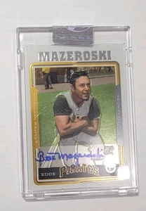 2005 Topps Retired Signature Bill Mazeroski #TA-BM Autograph - Picture 1 of 2