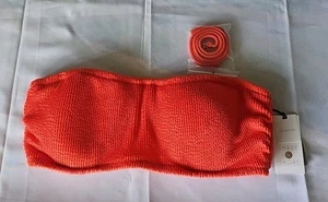 Shade and Shore Size 34 DD Swim Bikini Top Orange. - Picture 1 of 2