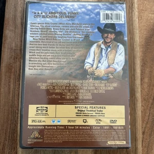 City Slickers DVD 1991 Billy Crystal Daniel Stern Widescreen MGM new - Picture 1 of 3