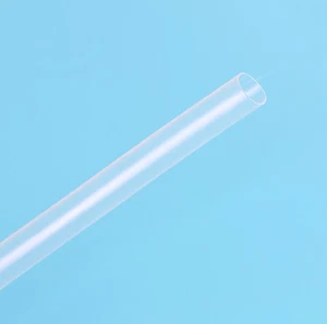 Tubo termoretraibile 6,4 mm per spine 4 mm, termoretraibile 2 m TRASPARENTE 1/4" - Foto 1 di 1