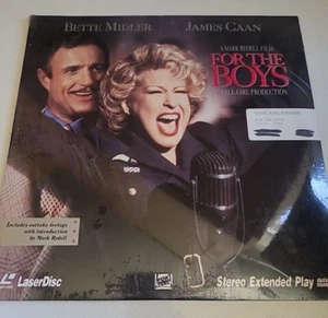 For The Boys Laserdisc LD Movie Bette Middler James Caan NEW SEALED - Picture 1 of 4