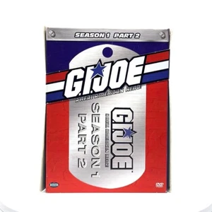 G.I. Joe Season One Part Two (DVD, 2004, 4-Disc Set) Rhino Vintage BIN - Foto 1 di 24