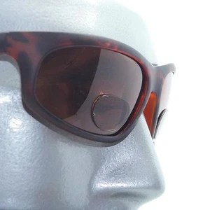 Gafas de sol envolventes + 2,75 gafas de lectura bifocales con cable marco de tortuga mate - Imagen 1 de 4