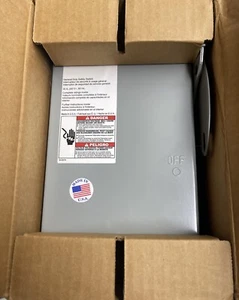 Eaton USD DG321NGB General Duty Safety Switches DG 3P 30A 240V 50/60Hz 3Ph EA NE - Bild 1 von 3