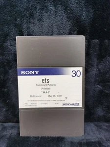 Mission: Impossible 2 Premiere 2000 Betacam SP Starring Tom Cruise Untested - Picture 1 of 4