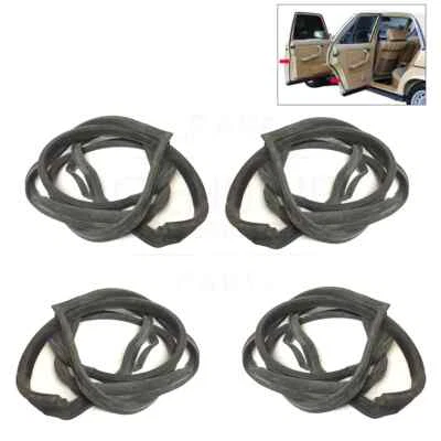 Door Weatherstrip Rubber Seal For 1976-85 Mercedes Benz W123 240 280E Sedan - Imagem 1 de 4