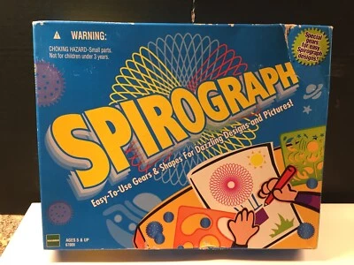 VTG Hasbro NEW Spirograph Drawing Toy Special Gears & Shapes Design Work Of Art  - Image 1 of 4