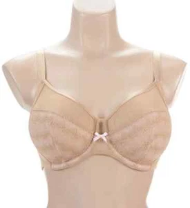 NEW Chantelle 1571 Women's Revele Moi Underwire Bra US 36DDDD UK 36E Suede - Picture 1 of 4