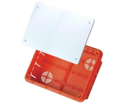 Abzweigkasten Klemmkasten 11.3 mit Deckel Pp/t 3 Abzweigdose UP E-P 6403 - Bild 1 von 2