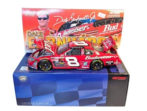 ACTION RACING DALE EARNHARDT JR #8 BUDWEISER MONTE CARLO 1:24 NASCAR DIECAST - Picture 1 of 15