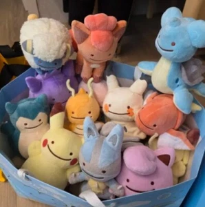 Ditto Transform Plush 12pcs Korean Promo Exclusive – Pokémon Limited Dolls 6in - Picture 1 of 4