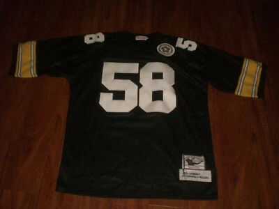 CAMISETA MITCHELL & NESS AUTÉNTICA DE LOS PITTSBURGH STEELERS JACK LAMBERT Foto 1 de 4