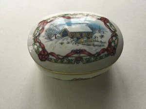 Vintage 1991 Melodies Of Christmas O Come All Ye Faithful Spieluhr Heritage House - Bild 1 von 5