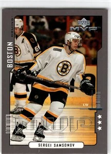 2000-01 Upper Deck MVP #15 Sergei Samsonov Third Star - Picture 1 of 2