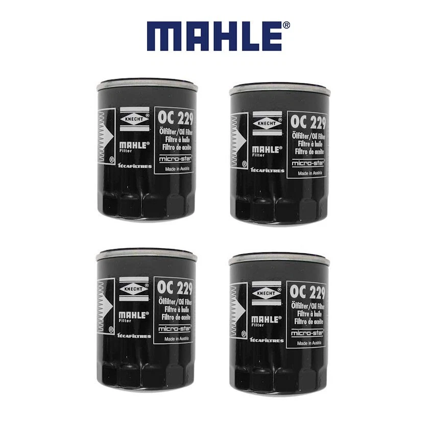 Filtro de aceite de motor Porsche 911 993 (juego de 4) OEM MAHLE 99310720305 99310720303 Foto 1 de 1