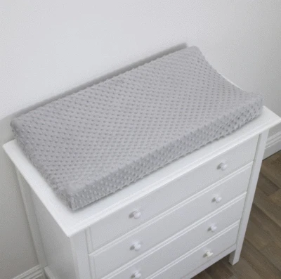 Baby diaper changing pad cover Change mat Cover Silver Gray Changing Pad Cover - image 1 of 4