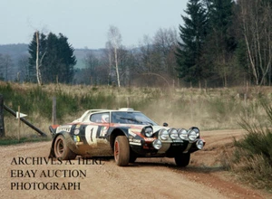 Lancia Stratos Rally Car 1972 photograph auto racing photo - Picture 1 of 1
