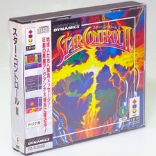 STAR CONTROL II 2 + SPINE Card Panasonic 3DO Real Japan Import NTSC-J Complete