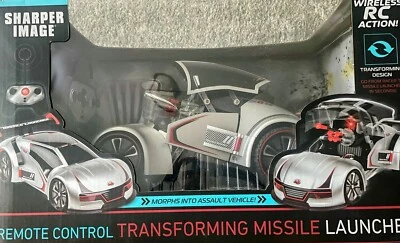 Sharper Image Transforming Missile Launcher Remote Control Wireless RC Action - Image 1 of 4