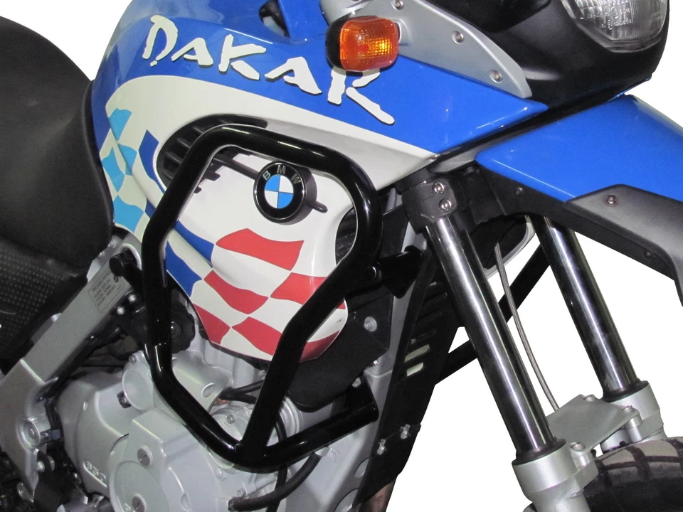 Paramotore HEED BMW F 650 GS (2000-2003) Dakar nero protezione