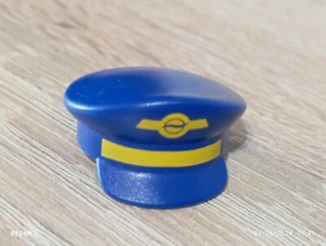 PLAYMOBIL GORRA AZUL PILOTO DE AVION REF 3352 3185 5007 5011 5059 5207 5726 - Imagen 1 de 1
