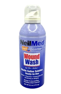 NeilMed Neil Cleanse - 6.3 oz Fine Mist Wound Wash - EXP 01/2028 - Sealed - Picture 1 of 4
