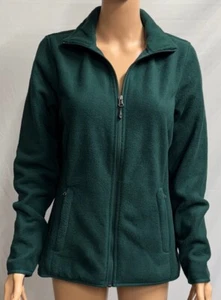 Amazon Essentials Women Jacket Fleece Long-Sleeve Full-Zip Polar Soft Green Sz M - Picture 1 of 5