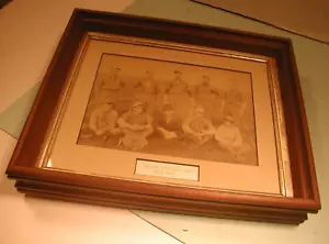 Mazza da baseball Trenton 1889 con cornice in noce profondo giugno 1889 - Foto 1 di 2