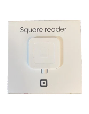 Square Credit Card Reader 1/8" Headphone Jack For Iphone & Android Payment - Image 1 of 3