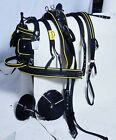 NYLON DRIVING CART  HARNESS SET TWO TONE FOR  SINGLE HORSE FULL COB  PONY SHET