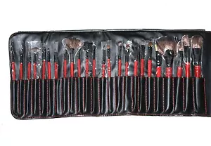 Set trucco viso, occhi, sopracciglia professionale nuovo con scatola 24 ombretti sigillato SET SPAZZOLE - Foto 1 di 5