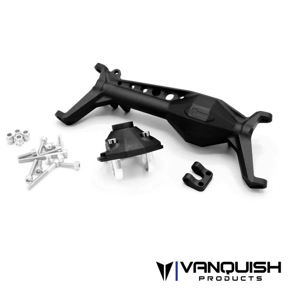 Vanquish Products Currie F9 Front Axle Black Anodized Axial Scx10 III