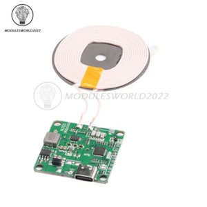 20W 5V 12V fast charging Wireless Charger Transmitter Type-C USB Coil Module - Zdjęcie 1 z 23