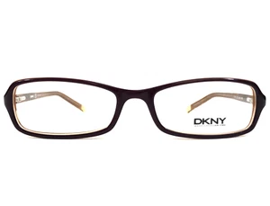 DKNY Eyeglasses Frames DY4548 3192 Brown Orange Rectangle Full Rim 50-16-135 - Picture 1 of 11