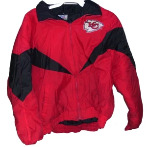 Locker Line Kansas City Chiefs Jacke XL rot, schwarz und weiß siehe Bilder - Bild 1 von 22