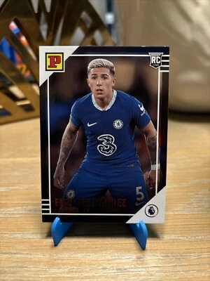 2022-23 CHRONICLES EPL PANINI ROOKIE SILVER [ ENZO FERNANDEZ ] CHELSEA - Image 1 of 2