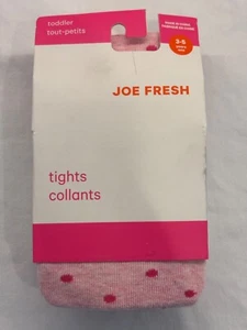 Joe Fresh Tights Girls 3-5y multicolor PINK Dance Warm Knit NWT FREE SHIPPING - Picture 1 of 2