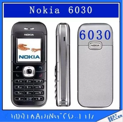 NOKIA 6030 2G GSM mobile phone FM JAVA MP3 Cheap Unlocked Original - Image 1 of 3
