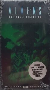 Aliens Special Edition VHS FACTORY SEALED, Sigourney Weaver, James Cameron, Mint
